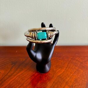 Bracelet/Choker Necklace with Turquoise howlite